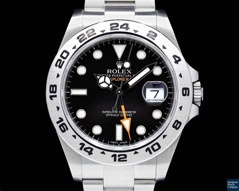 rolex explorer ii 2016 black